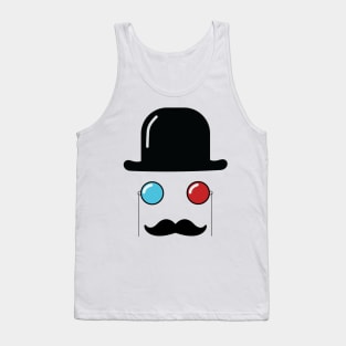 3d monocle Tank Top